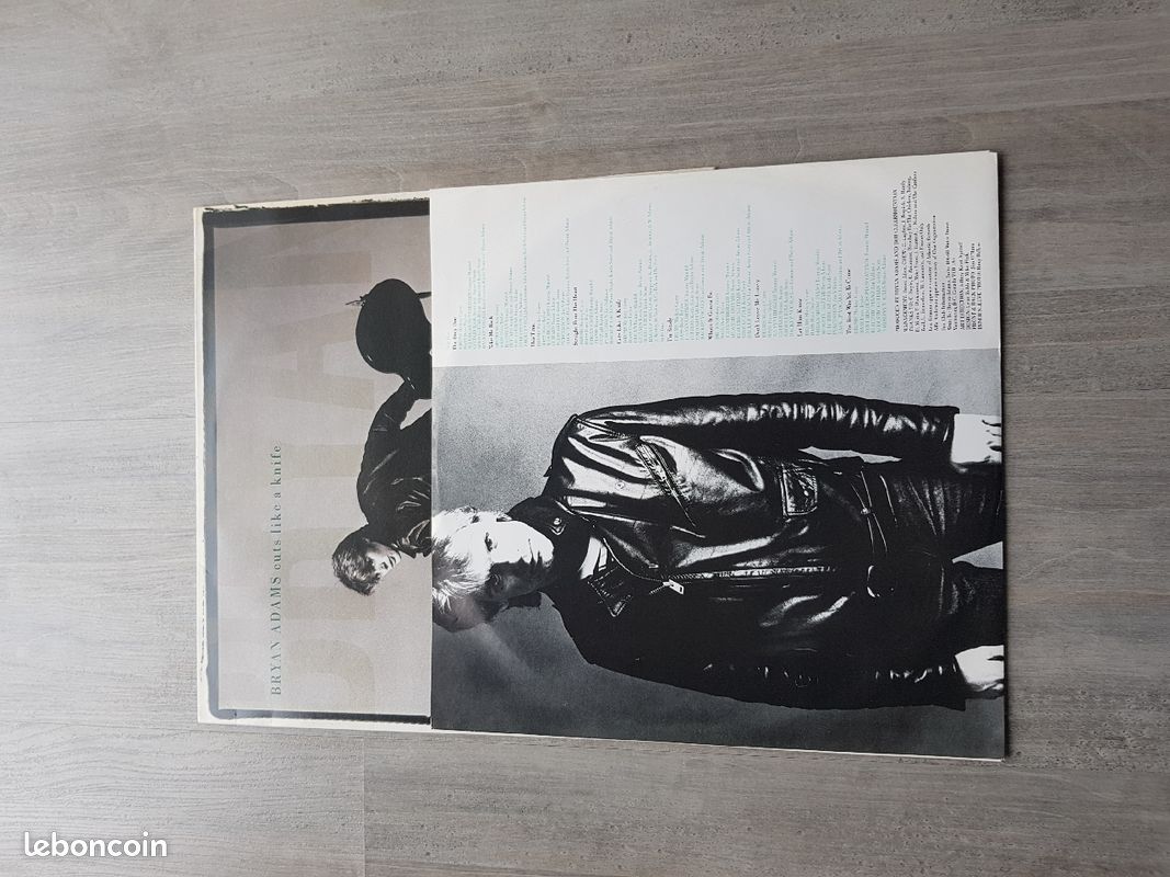 Vinyle 33T : Bryan Adams - Cuts like a knife (image 5)