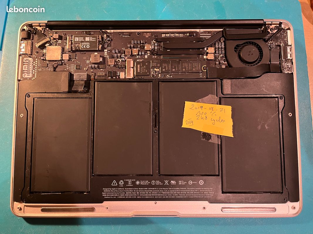 MacBook Air 13’3 de 2014 Intel Core i5 1,4Ghz 4Go Ram, SSD 120go, batterie 95% (image 10)