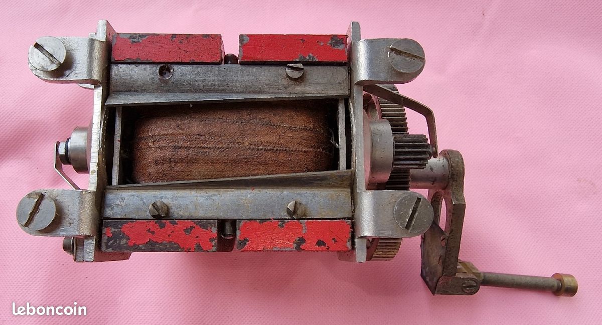 Magnéto manuelle de laboratoire, générateur très haute tension type Ruhmkorff (image 5)