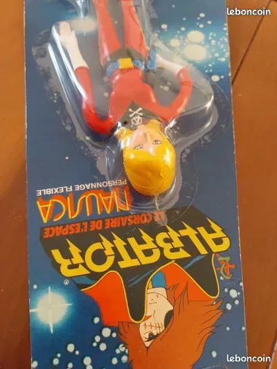 Figurine Albator (Harlock) – Ceji Arbois, PVC, Dessin Animé, Occasion