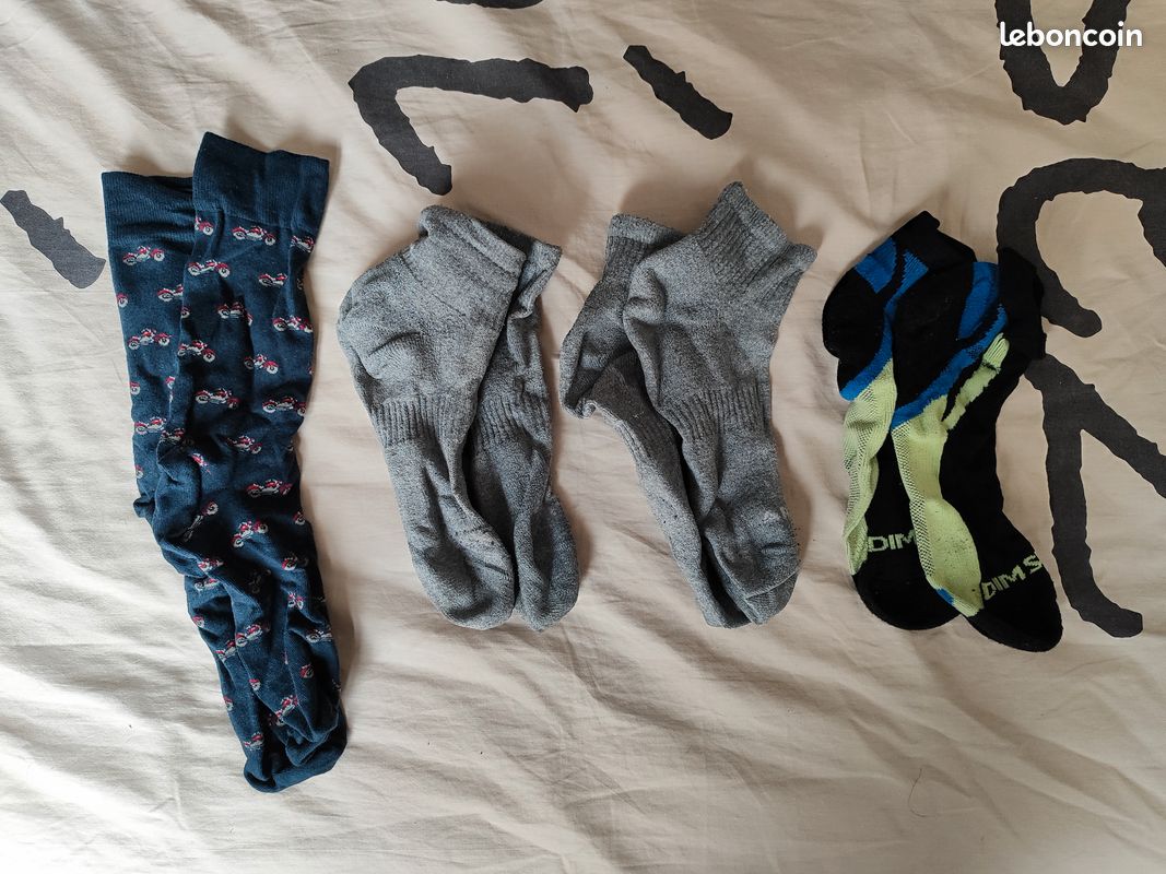 Lot De 4 Chaussettes Homme DIM - Coton 96% Élasthanne 4% | Confort Quotidien, Marque Française
