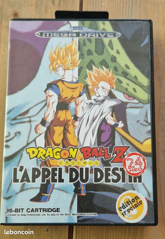 Dragon Ball Z Sur Sega Megadrive – Version PAL Portugaise – Complet CIB – RARE