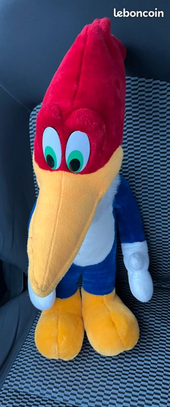 Peluche Woody Woodpecker – 38 Cm, Marque Portaventura, état D'occasion