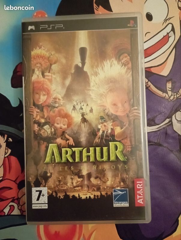 Jeu PSP ARTHUR ET LES MINIMOYS - Complet Boîte Manuel - Bon état
