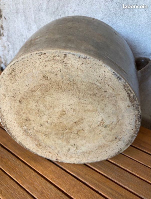 Pot à confit, à graisse en grès ancien (image 4)