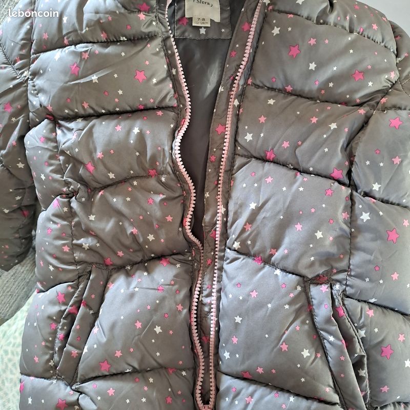 Vends doudoune fille 7/8 ans (image 2)