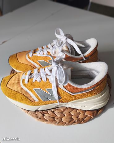 Balance 997h New Balance Homme Jaune Moutarde Baskets Homme