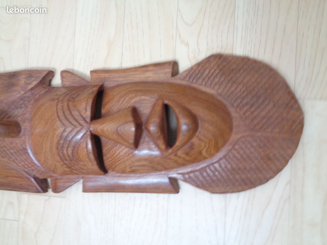 Masque Africain en bois (image 3)