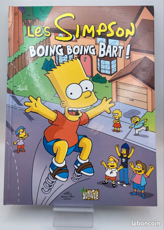 BD Les Simpson Boing Boing Bart (image 1)
