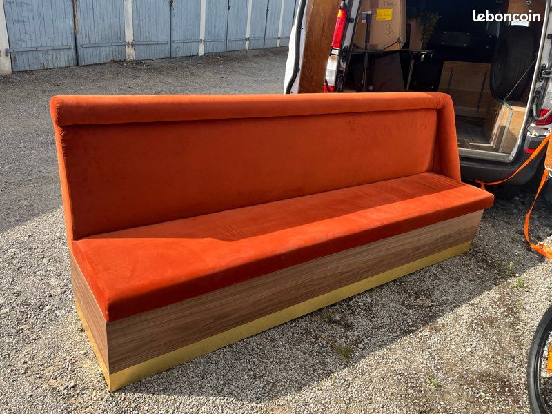 Grande banquette ou canapé droit (image 2)
