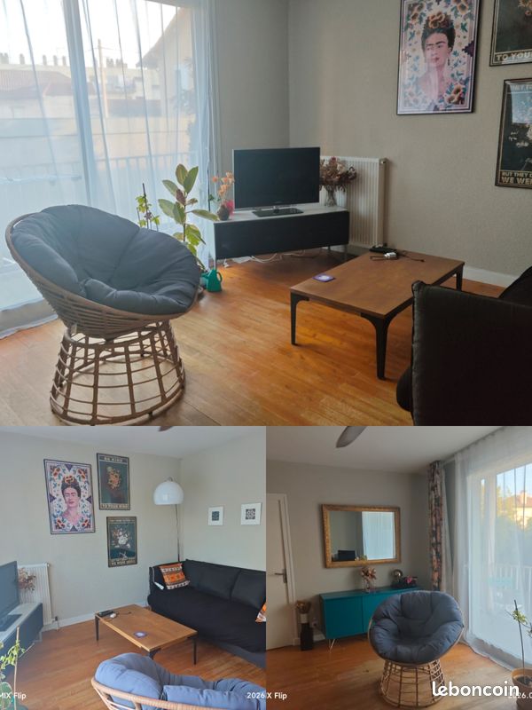 Appartement 2 pièces 43 m² · à Romans-sur-Isère · 43 m² · 550 €
