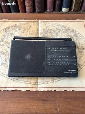 Poste radio vintage Schneider NT6504 - Non testé, état authentique (image 1)