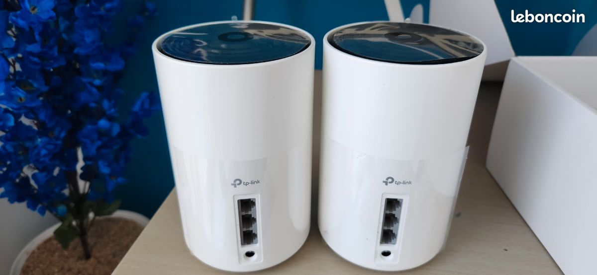 TP-Link Deco XE75 - Wi-Fi Mesh 6E Ultra Rapide - Pack de 2 - Quasi Neuf (image 2)