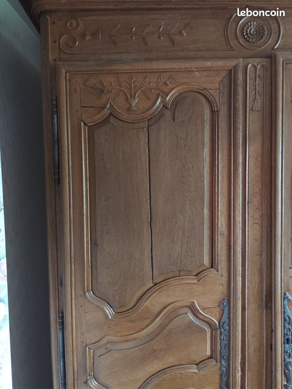 Armoire ancienne bois massif (image 7)