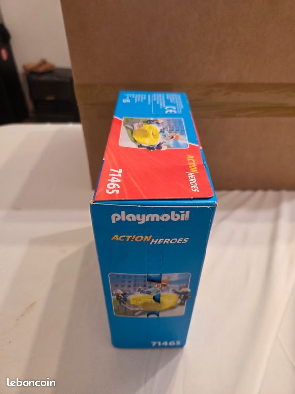 Playmobil Pompiers avec coussin de sauvetage (71465) au meilleur prix sur
