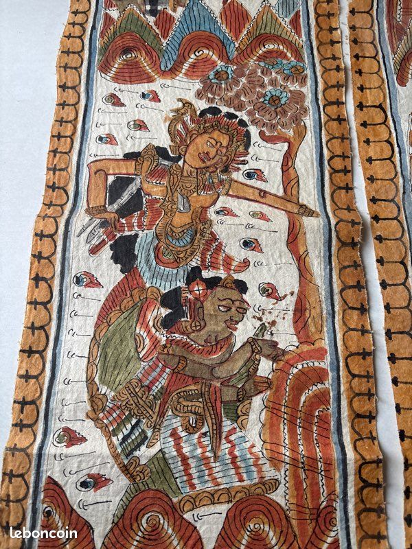 Peinture sur toile Bali/thailande (image 2)