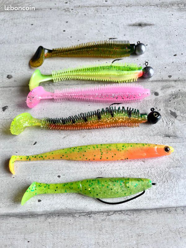 Leurres souples Fox rage Spikey Shad + Westin pêche (image 2)