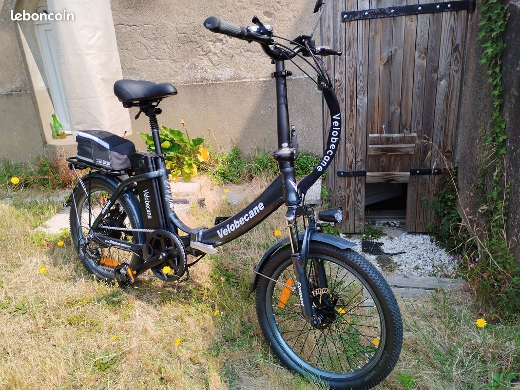 Vélo électrique pliant VELOBECANE Vélos