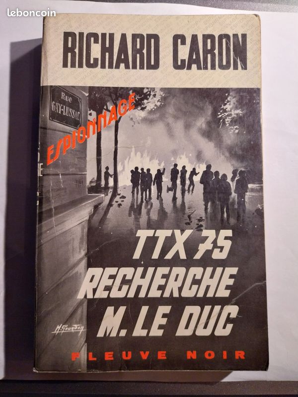 Fleuve noir 716 TTX 75 recherche M. Le Duc (image 1)
