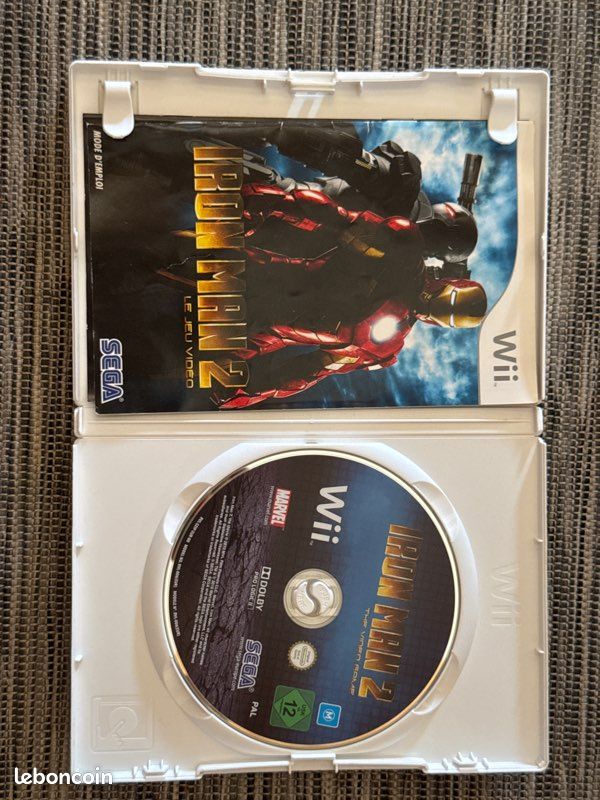 Jeu Wii - Iron Man 2 (Le Jeu Vidéo) - Édition Française - Jeux vidéo