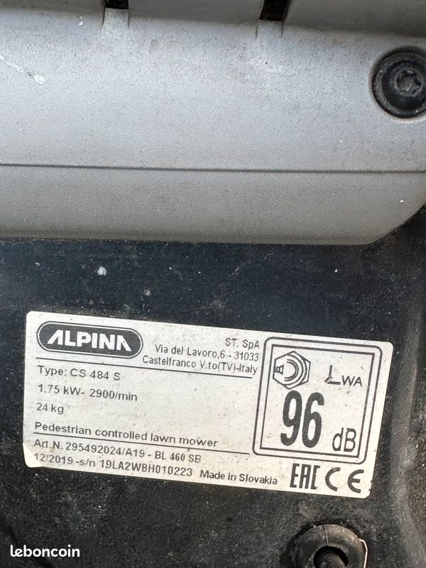 Tondeuse autotractee (image 3)