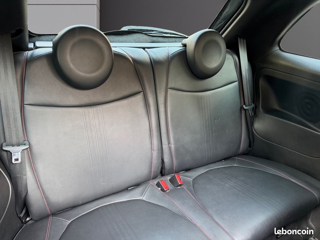 ABARTH 500 1.4 Turbo 16V T-Jet 140 ch Turismo toit ouvrant accoudoir Interscope (image 12)