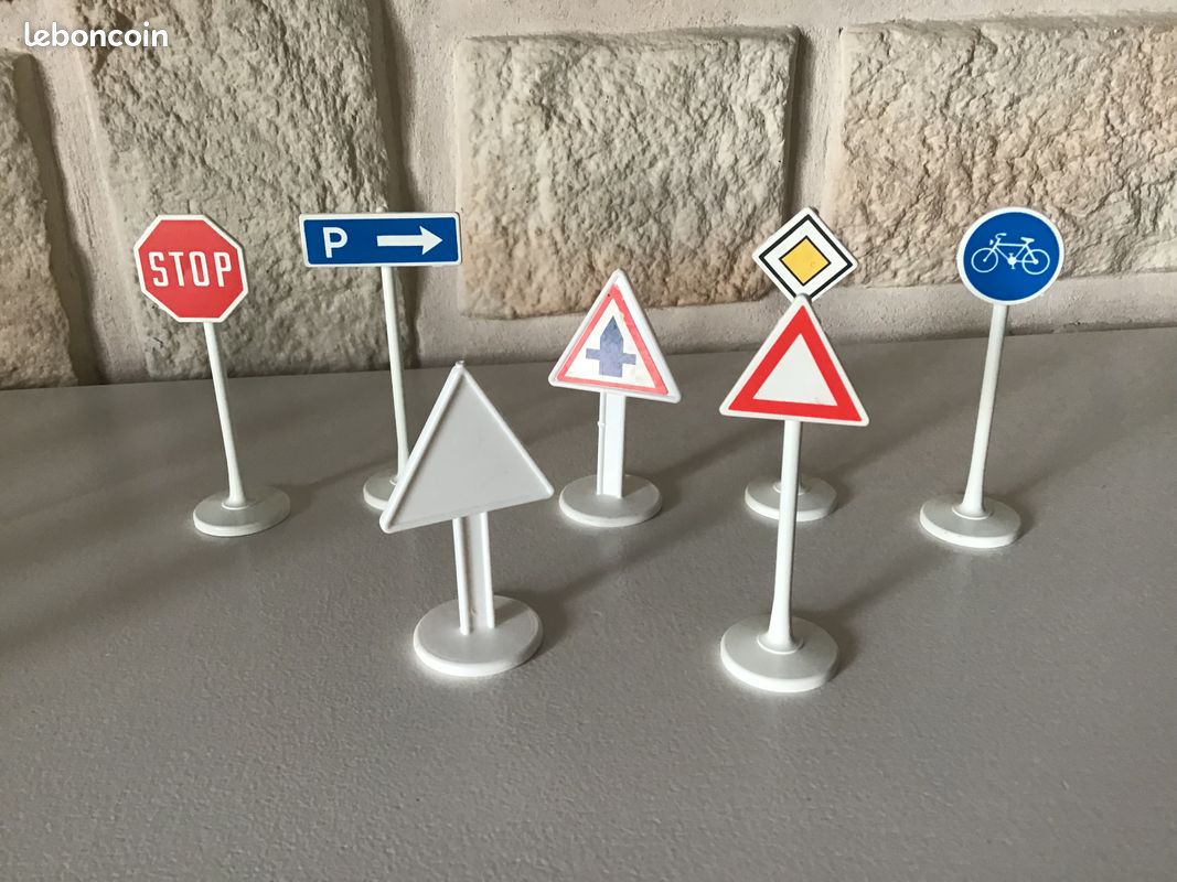 Lot de 60 accessoires "chantier - bâtiment public" - plastique - pour diorama ou modélismes (image 6)