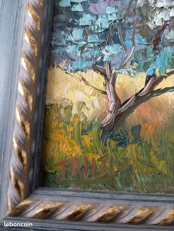 Tableau peinture sur toile signée (image 3)