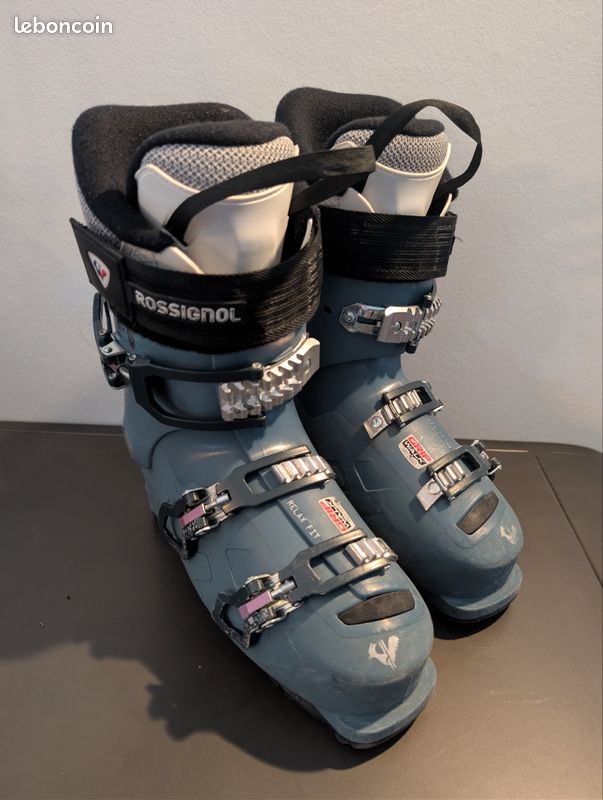 Chaussures De Ski Rossignol Kelia Rental Gripwalk Sky Blue Femme