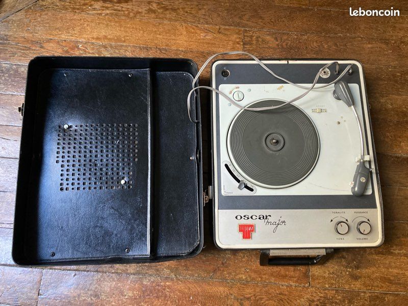 Electrophone,tourne Disque Teppaz Oscar Senior Luxe Avec Fac à La Neuville Chant Doisel 27862156