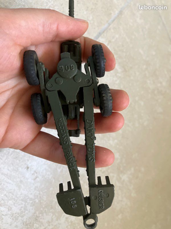 Obusier 80E 155 Dinky Toys Meccano Made in France Vintage