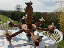 Lustre en bois (image 3)