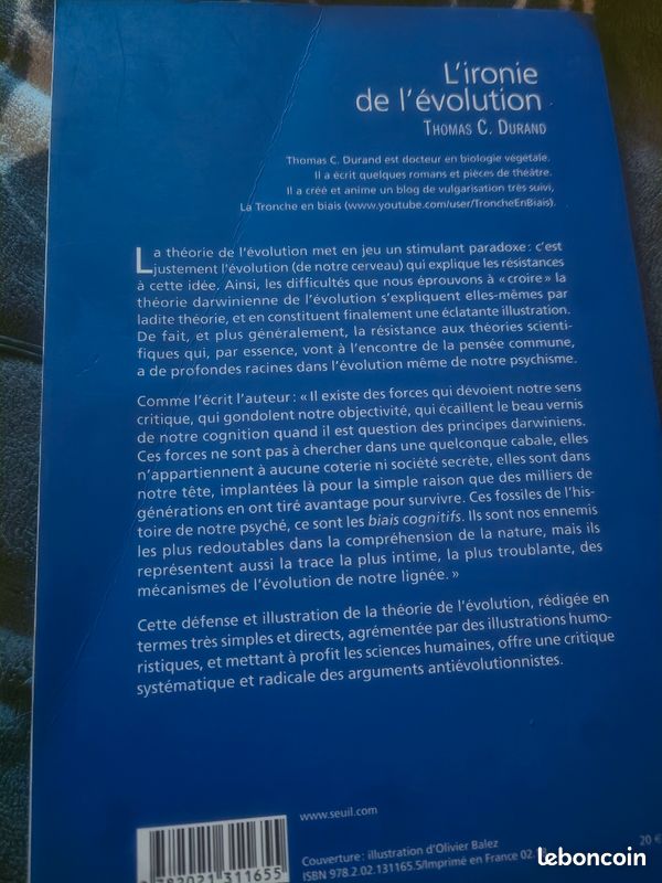 L'ironie de l'évolution la tronche en biais (image 2)