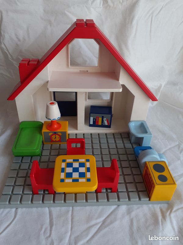 Maison playmobil 1er âge 1.2.3 (image 1)