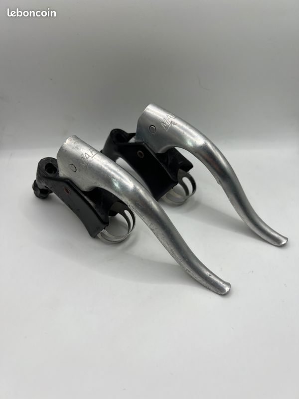 Leviers De Frein MAFAC Vintage - Or - Pour Vélo Ancien - 1970s - Occasion