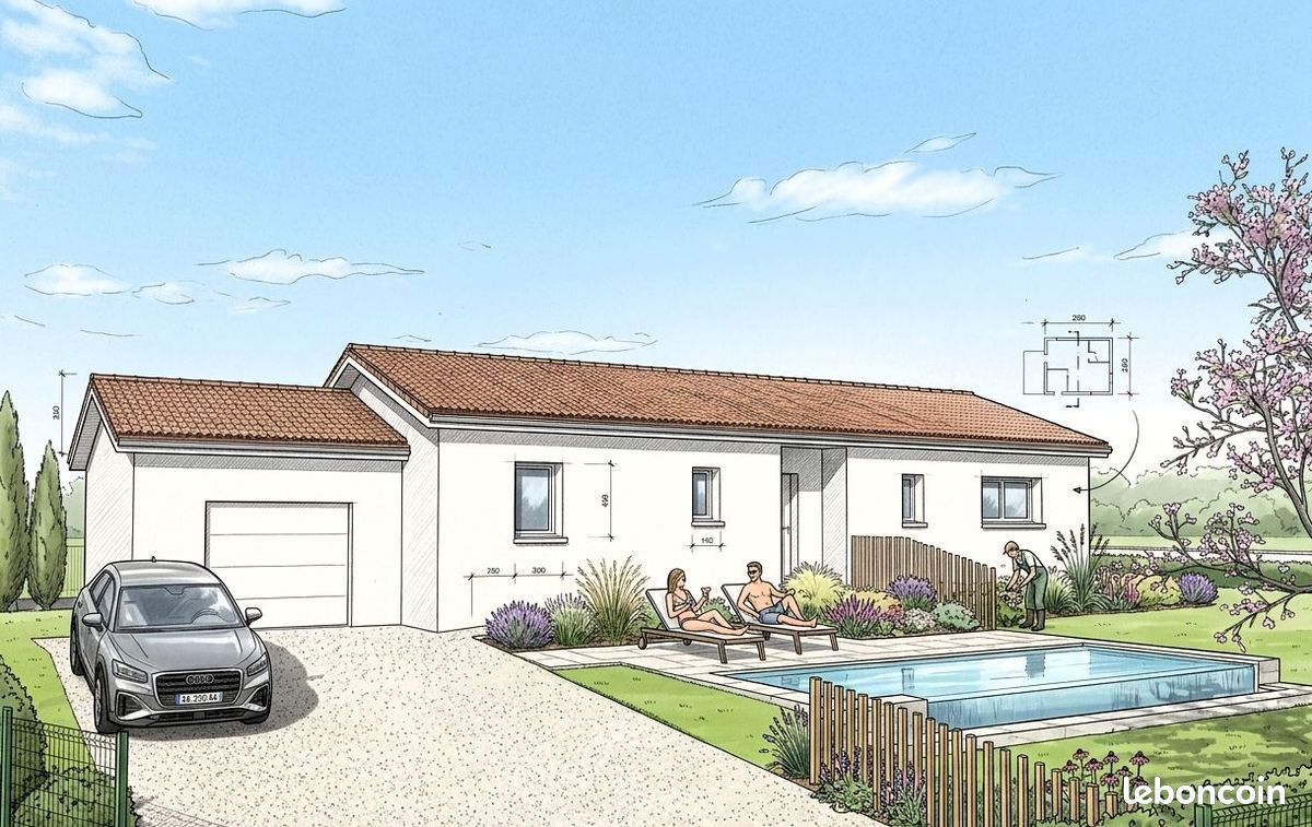 Maison 4 pièces 106 m² · à Polliat · 106 m² · 246 000 €