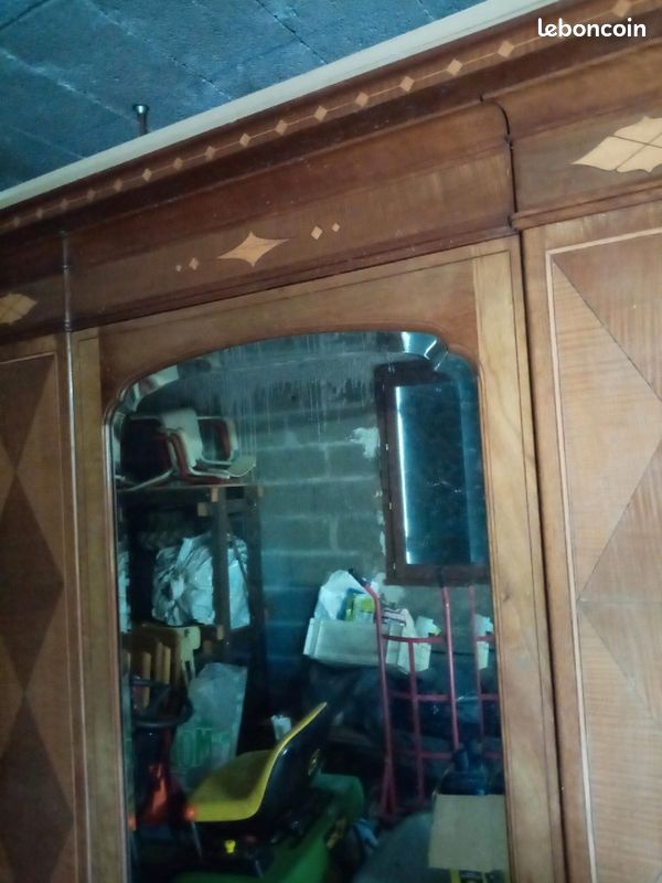 Ensemble lit et armoire (image 1)