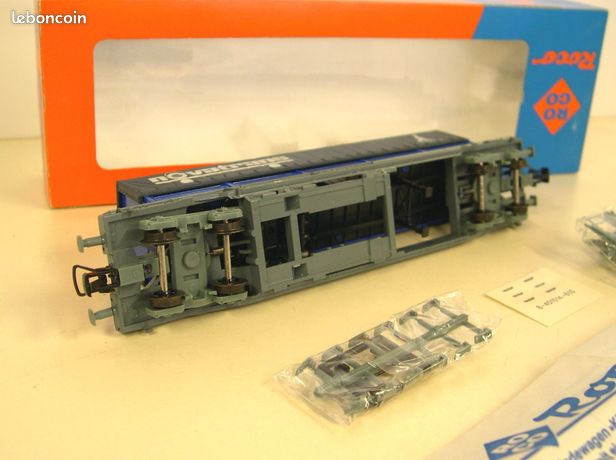 Roco Wagon Kangourou 46584 Avec Conteneurs Bahntrans - Neuf