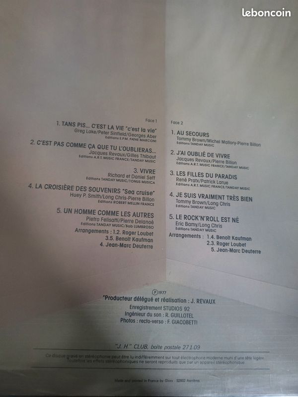 33 tout johnny hallyday 1 disque (image 3)