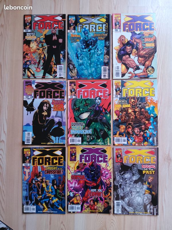 X-Force #70 à 103 - Marvel Comics - comics VO (lot) (image 4)
