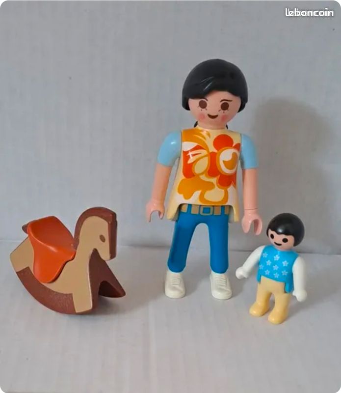 Playmobil 4744 Maman+bébé+cheval (image 2)