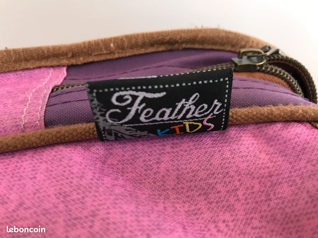 Cartable rose Feather (image 3)