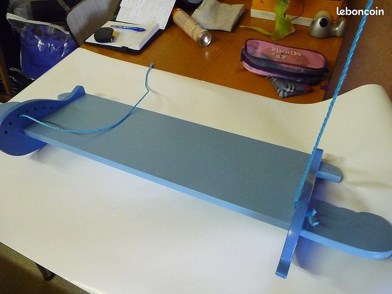 2 Etagères pour chambre enfant, forme avion (image 2)