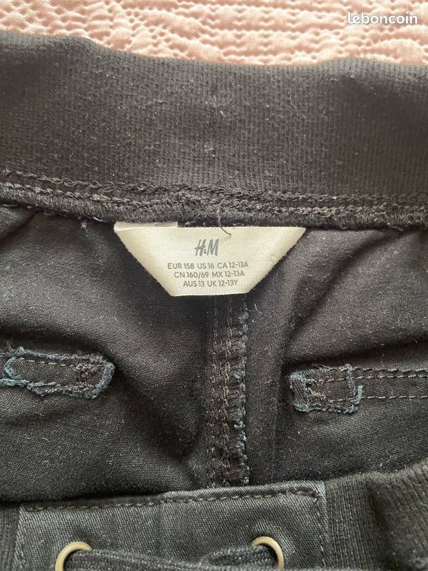 Pantalon cargo 12-13 ans (image 3)