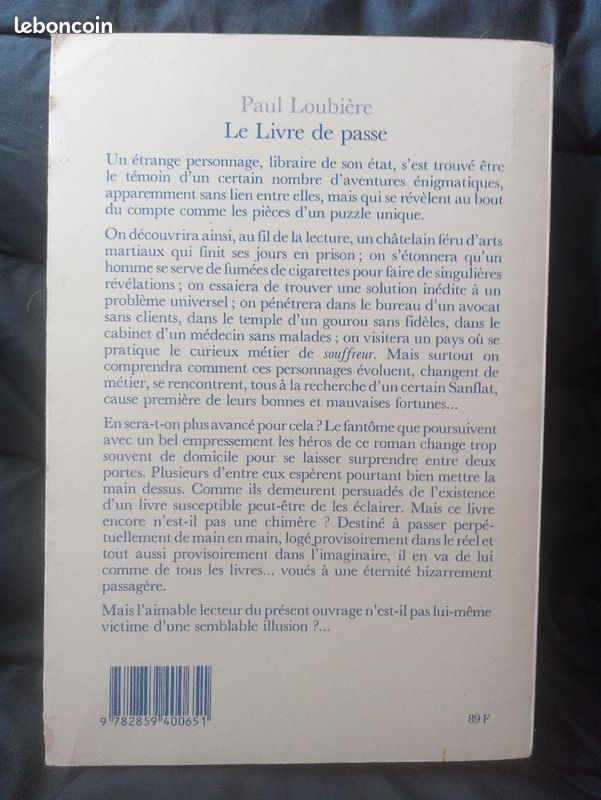 Paul Loubière - Le livre de passe (image 2)