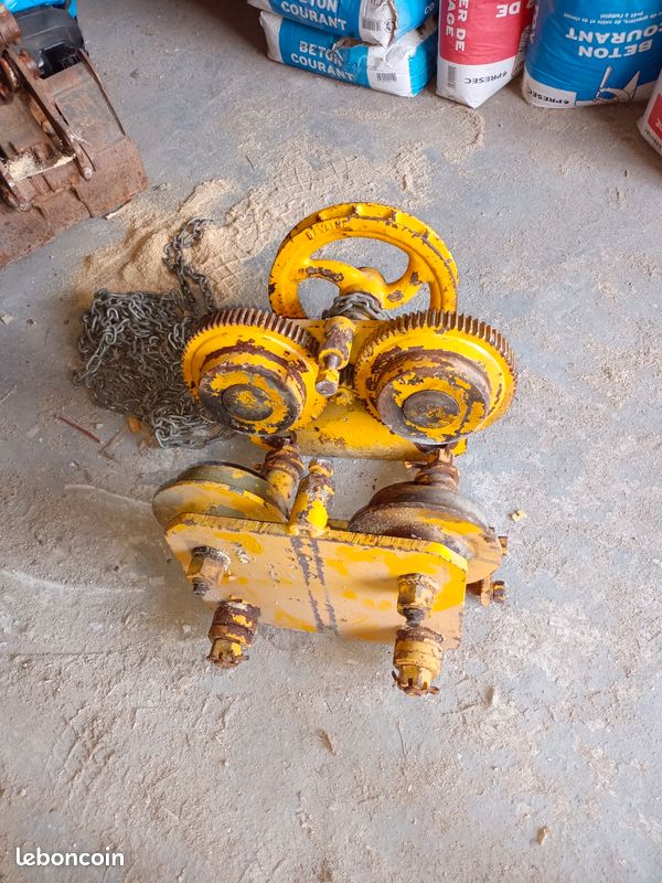 Gros chariot pour palan (image 2)