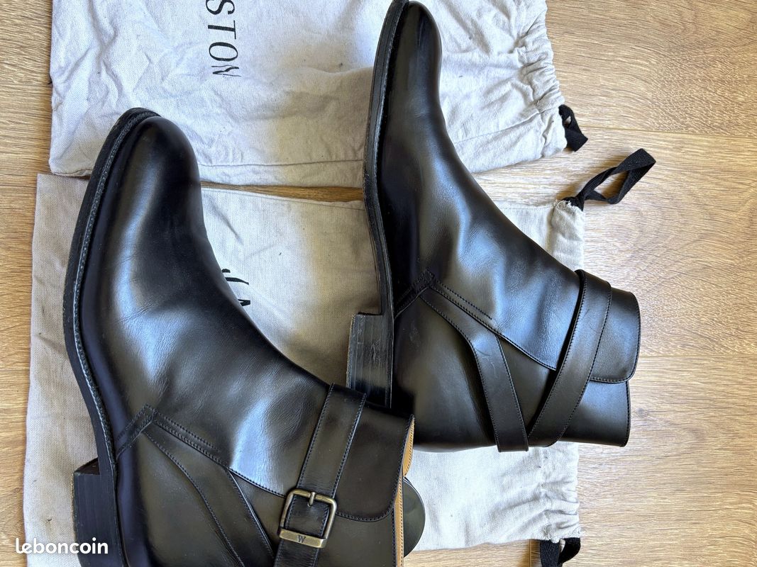 Bottines J.M. Weston Jodhpur + embauchoirs (image 2)