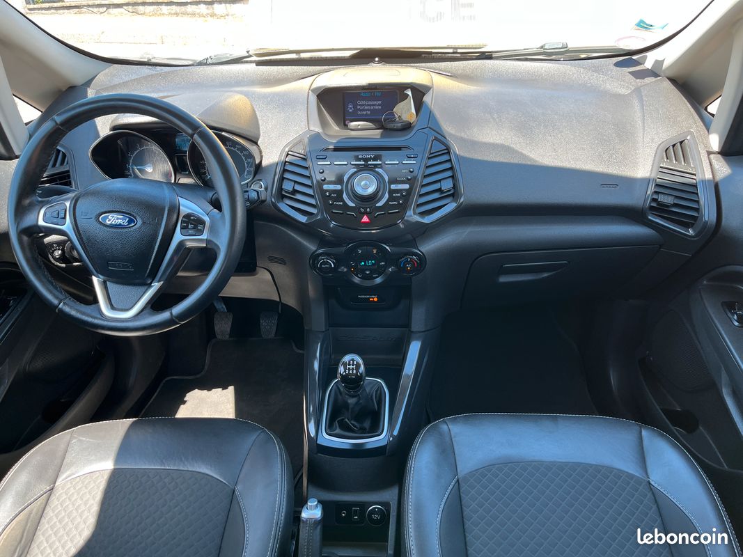 A saisir ecosport essence 125cv semi-cuir 87.600kms clim possibilite garantie 12 / 24 / 36 mois (image 7)