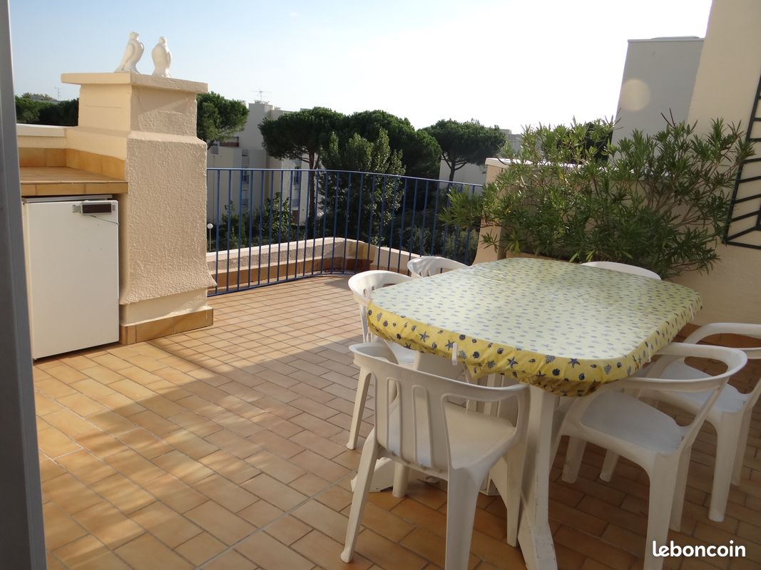 Appartement grande motte avec terrasse 5 a 6 personnes (image 8)