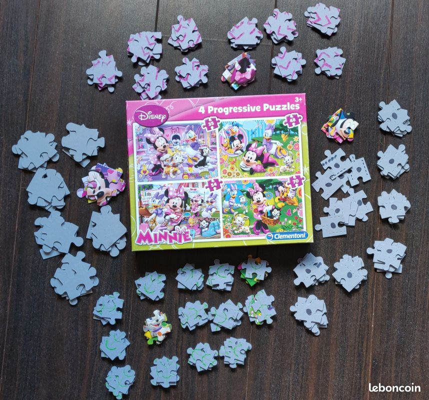Puzzles disney Winnie l'ourson et Minnie Mouse (image 3)